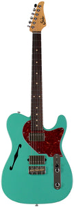 Suhr Alt T Guitar, Seafoam Green, Rosewood