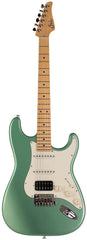 Suhr Classic S HSS Guitar, Cactus Green Metallic, Maple