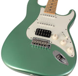 Suhr Classic S HSS Guitar, Cactus Green Metallic, Maple