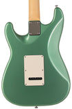 Suhr Classic S HSS Guitar, Cactus Green Metallic, Maple