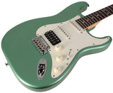 Suhr Classic S HSS Guitar, Cactus Green Metallic, Rosewood