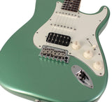 Suhr Classic S HSS Guitar, Cactus Green Metallic, Rosewood