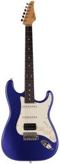 Suhr Classic S HSS Guitar, Indigo Metallic, Rosewood