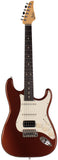 Suhr Classic S HSS Guitar, Root Beer Metallic, Rosewood