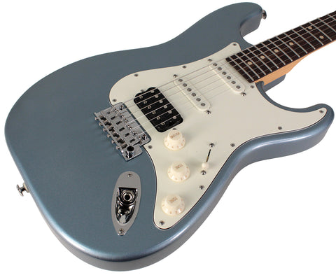 Suhr Classic S HSS Guitar, Ice Blue Metallic, Rosewood