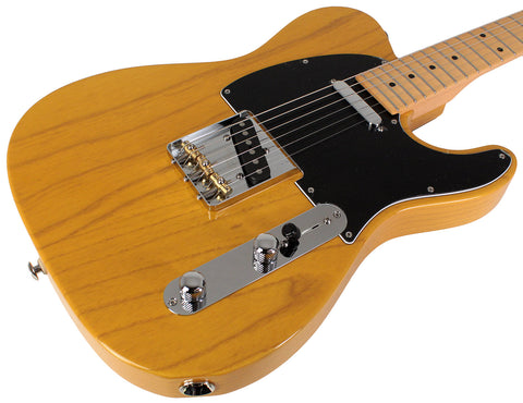 Suhr Classic T Guitar, Swamp Ash, Butterscotch Blonde