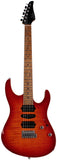 Suhr Modern Plus Guitar, Fireburst, Roasted Maple, HSH