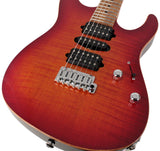 Suhr Modern Plus Guitar, Fireburst, Roasted Maple, HSH