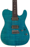 Suhr Select Modern T Mahogany Guitar, Bahama Blue