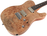 Suhr Select Modern T Mahogany Guitar, Natural Burl