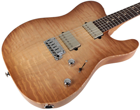 Suhr Select Modern T Mahogany Guitar, Natural Burst