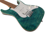 Suhr Standard Plus Guitar, Bahama Blue, Roasted Maple