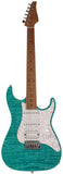 Suhr Standard Plus Guitar, Bahama Blue, Roasted Maple