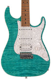 Suhr Standard Plus Guitar, Bahama Blue, Roasted Maple