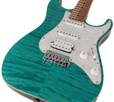 Suhr Standard Plus Guitar, Bahama Blue, Roasted Maple