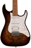 Suhr Standard Plus Guitar, Bengal Burst, Roasted Maple