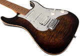 Suhr Standard Plus Guitar, Bengal Burst, Roasted Maple