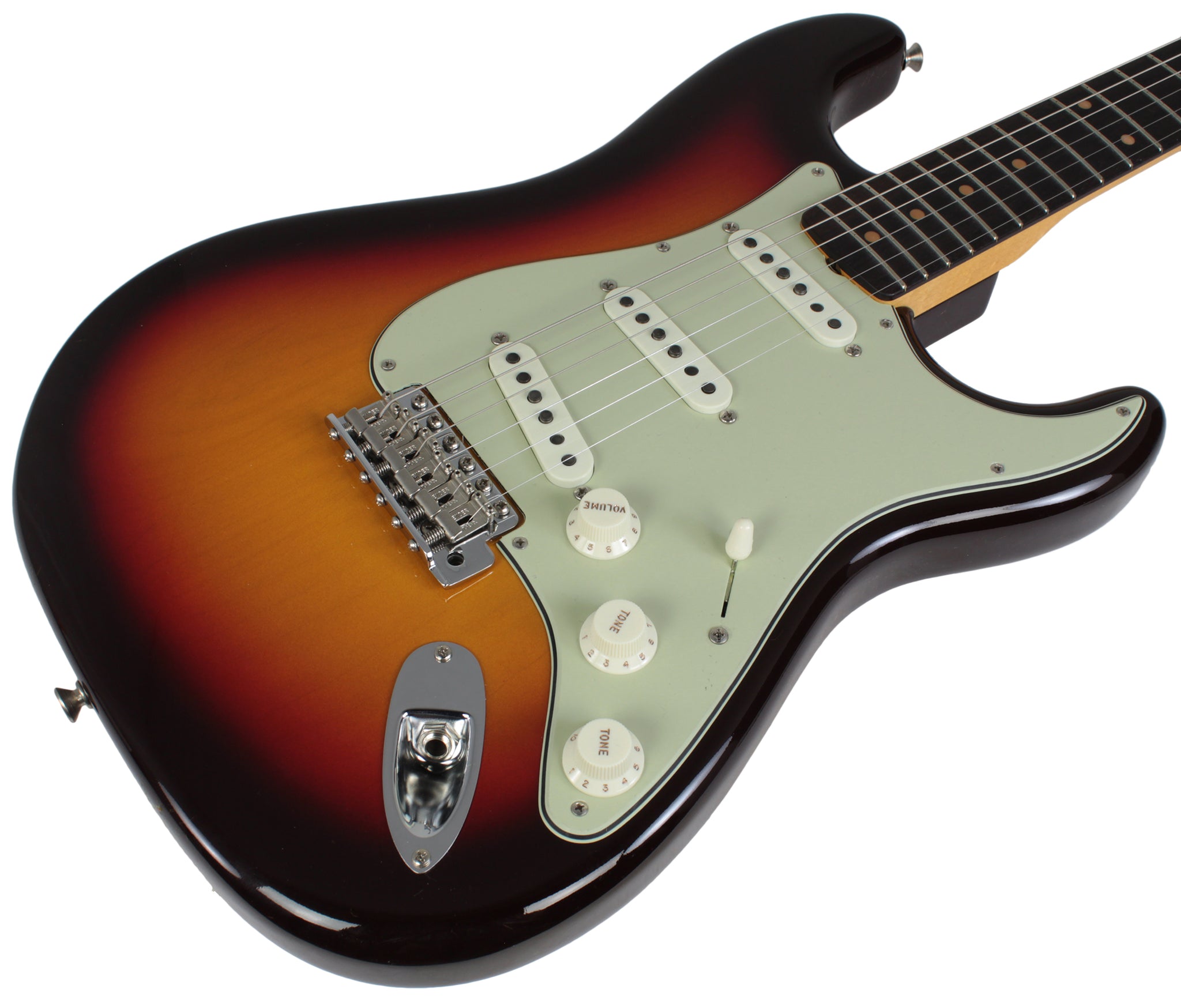 Fender Custom Shop Flash Coat 60s Stratocaster 3 Tone Sunburst