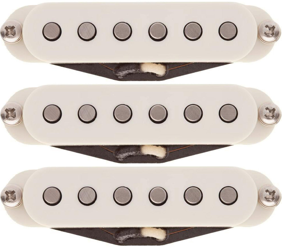 Lollar Strat Sixty-Four Pickup Set, Parchment